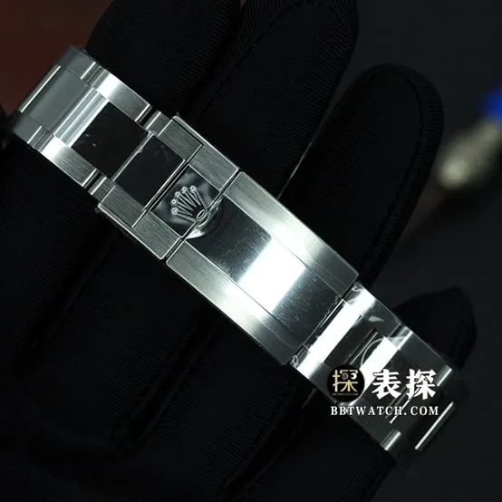 C+ factory RolexGMT-Mastersuper watch men's Pepsi bezelsteel bracelet model pictures and prices front live photo