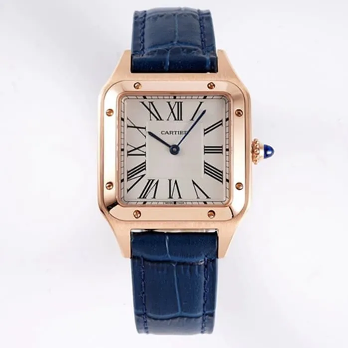 Cartier Santos Couple's Watch New Masterpiece Front View