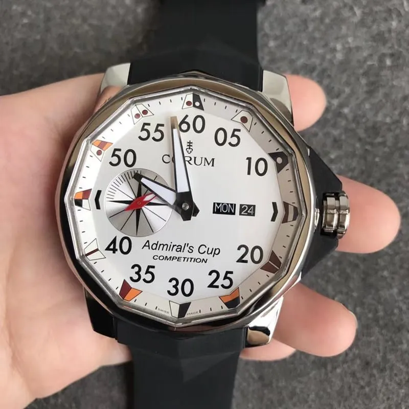 Kunlun Watch Admiral's Cup Series Large Diameter Tough Guy Style Front View
