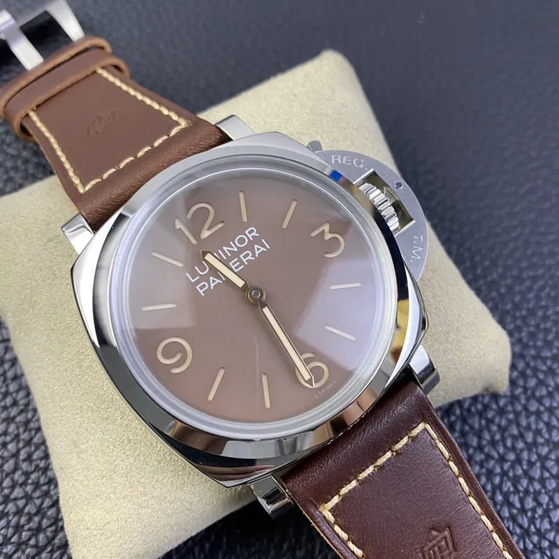 SF factory Paneraireplicapam00663 watch p3000 hand winding movement retro coffee tray movement picture