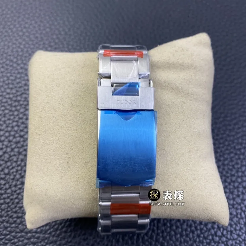 Biwan Tudor1:1replica watch black dialsteel bracelet model M79360N-0001 front view