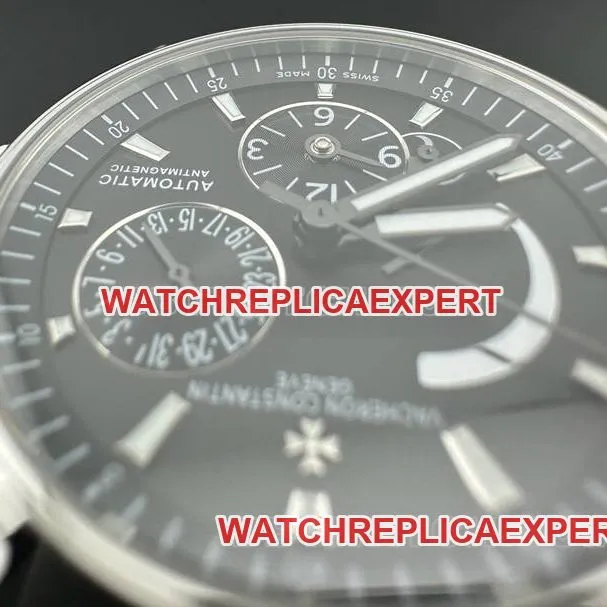 collectible watch 9F factory Vacheron Constantinblack dial mechanical 47450braceletlive photos