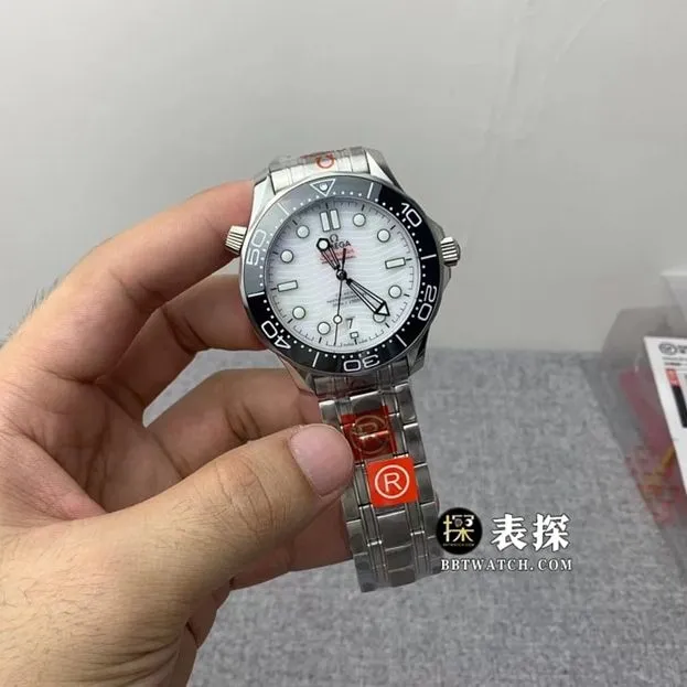 OR factory OmegaSeamaster1:1super watch men's white dialsteel bracelet model pictures and prices braceletlive photos