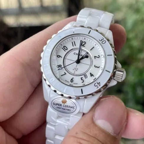 top-tiersuper cloneEASTceramic new ChanelJ12 series women's watch front view