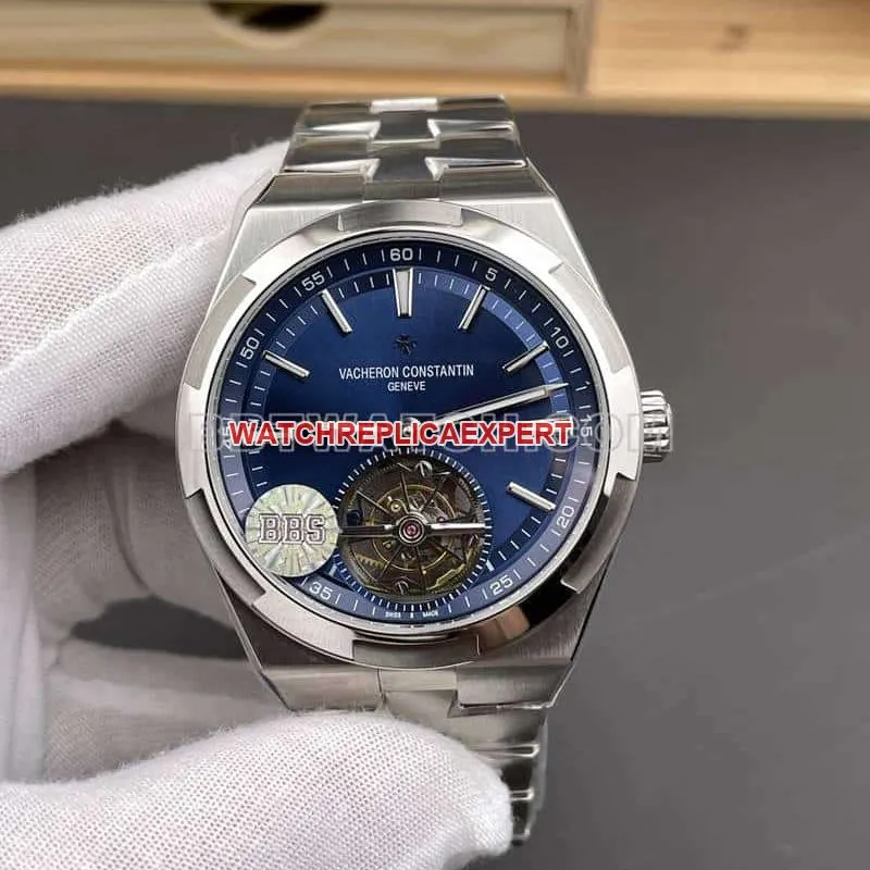 BBS factory Vacheron Constantin top-tier 1:1super cloneblue dialtourbillon6000Vfront live photo