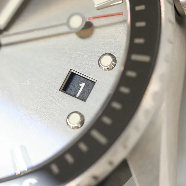 GF Factorytop-tier watch Blancpain men's gray plate nylon strap Fifty Fathoms series watch front view