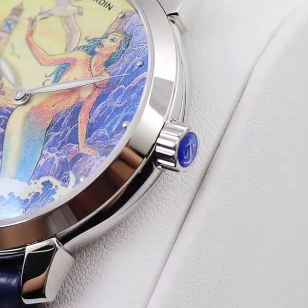 Athens gilt classic series watch 3203-136LE-2/MANARA.10 front view