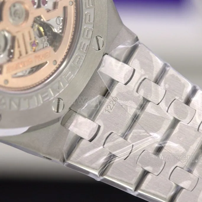 Audemars Piguettop-tier1:1replica watch BBR Royal Oak series 26574ST.OO.1220ST.03blue dialmovement structure