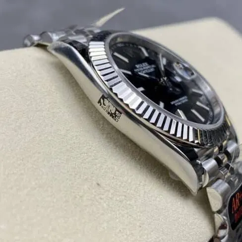 top-tiersuper cloneAR Return of the King Rolexblack dial Oyster Perpetual Datejust41 series men's watch front view