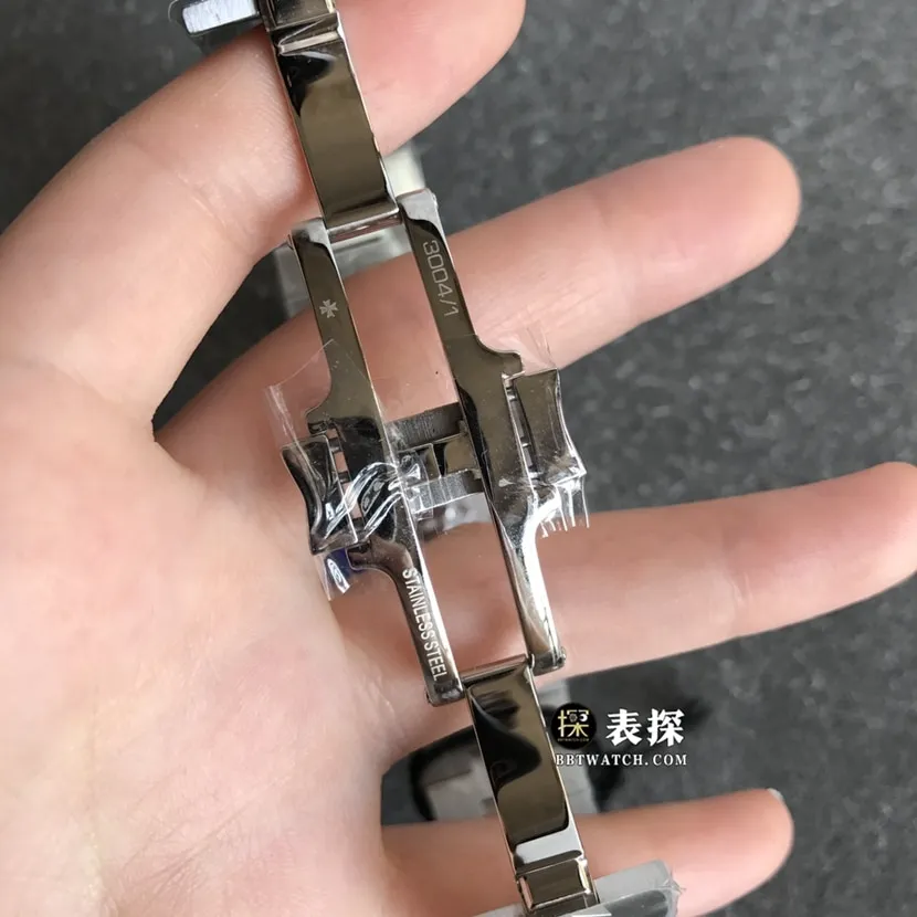MKS FactoryVacheron Constantin watch men's black dialsteel bracelet picture and price front live photo
