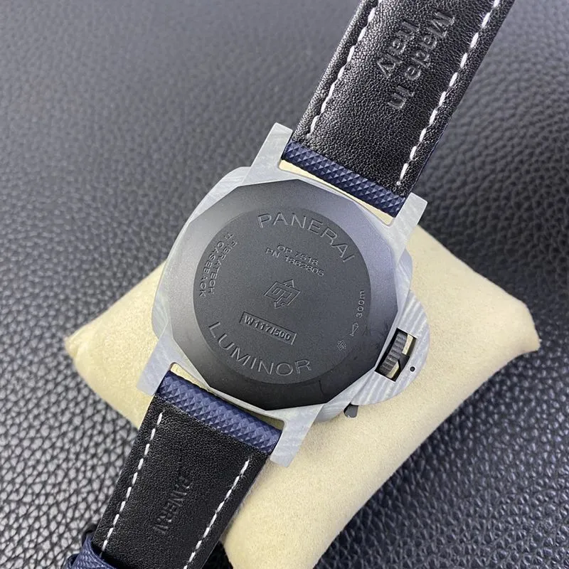 PaneraiPAM1663 latest carbon fiber Fibratechreplica watch front view