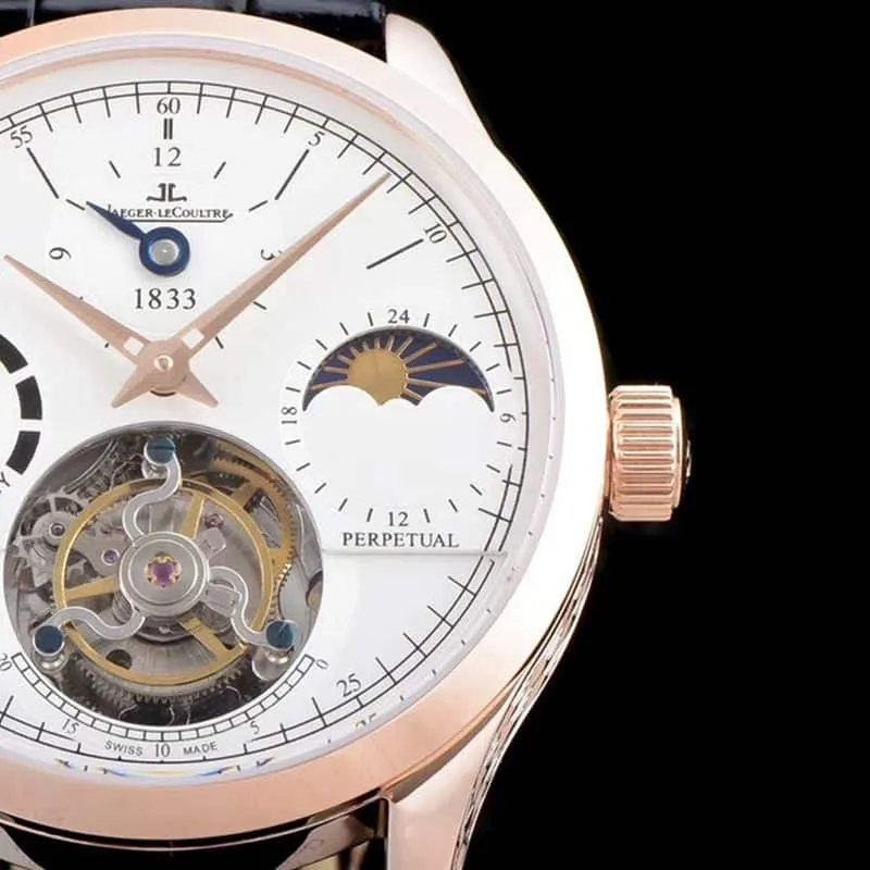 Jaeger-LeCoultre Watch Master Series Q5046520 Automatic Genuine Tourbillon Men's Watch Front View