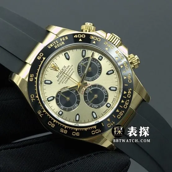 top-tier replicaC factory 18K gold Rolex new Shawn Yue yellow goldDaytona4130movement men's watch M116518ln-0048front live photo