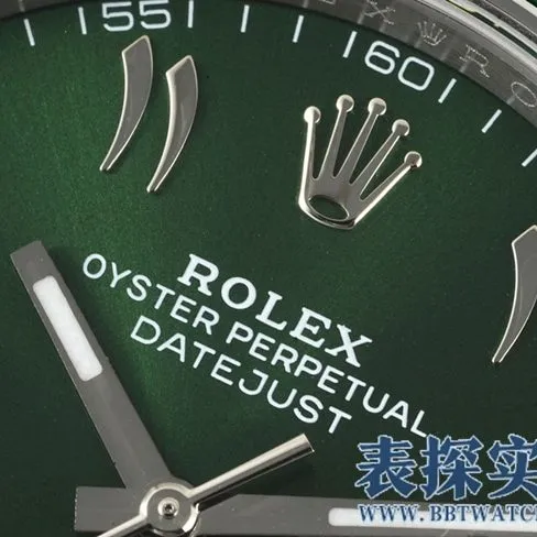 DIWRolexDatejust series high-quality replicagreen dial men's watch from a major manufacturer_price_style pictures_quality details