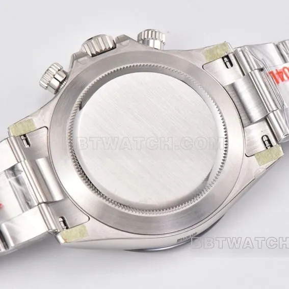 Factory C Rolex Daytona1:1top-tier Bai Gangdi 116520-78590side live photo