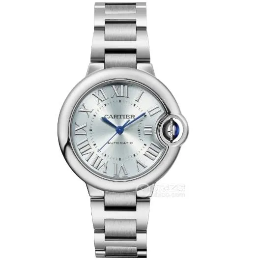 AF Blue Balloon Cartier collectible watches light blue disk steel strap models WSBB0062