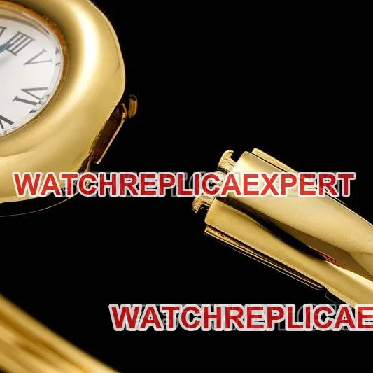 Cartier collectible watch BLS factory bathtub 16 size quartz bracelet watch front live photo