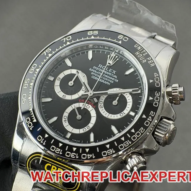 CBD factory collectible watch RolexDaytonablack dialsteel bracelet4131clasplive photos