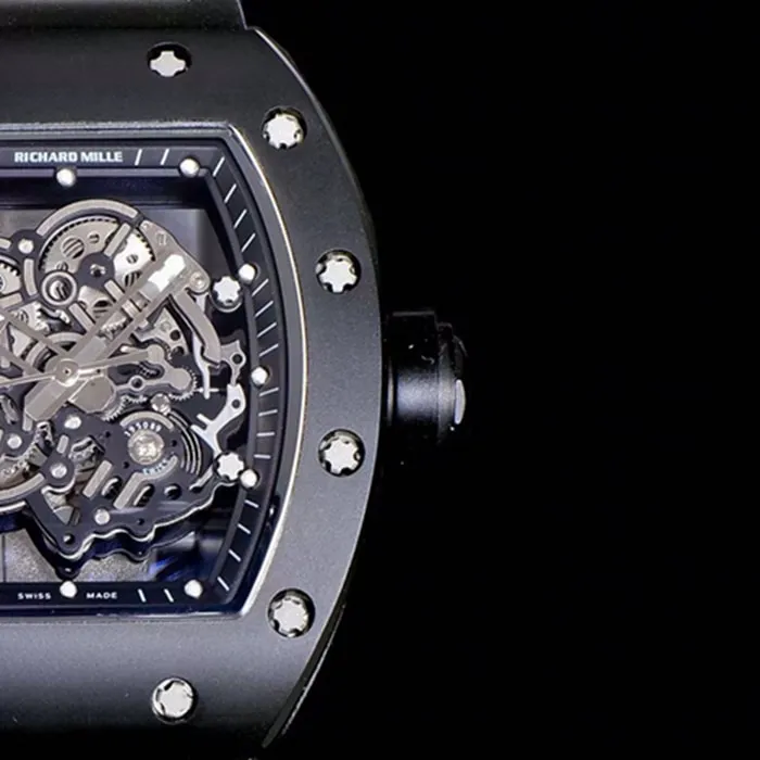 top-tier watch Richard Mille men's black dial V2