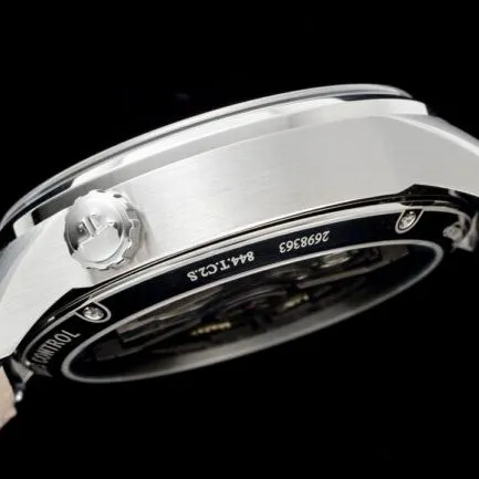 top-tier replicaHKJaeger-LeCoultre Beichen series blue dial world time chronograph men's watch front view