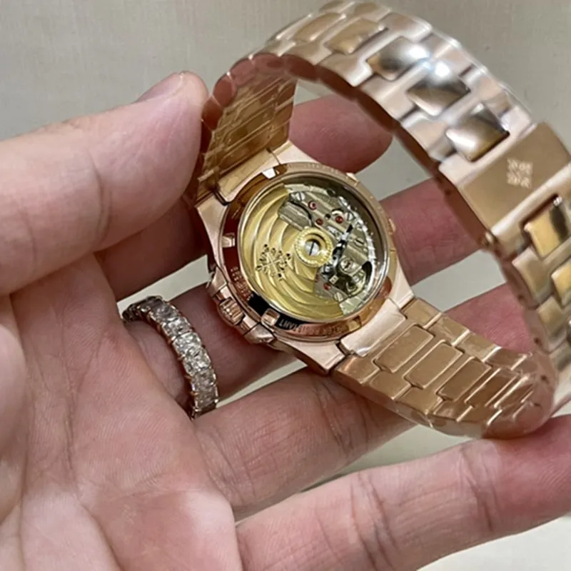top-tier watch Patek Philippe Nautilus women's watch front view