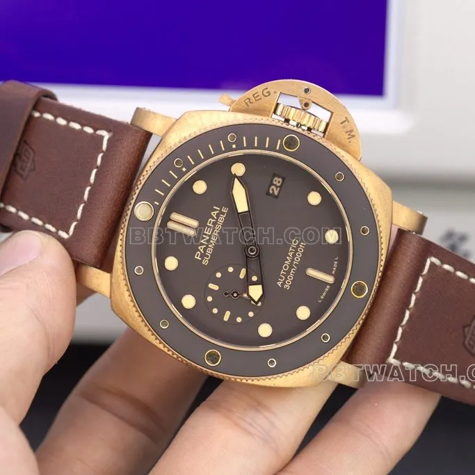 VS FactoryPanerai1:1top-tier watch PAM00968bronze47mm large dial