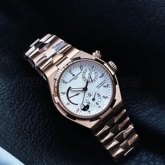 collectible watch KR factory across the world Vacheron Constantinrose goldwhite dial47450front live photo