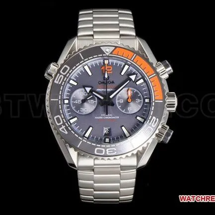 1:1replica watch N1 factory OmegaSeamaster 600m gray plate front live photo