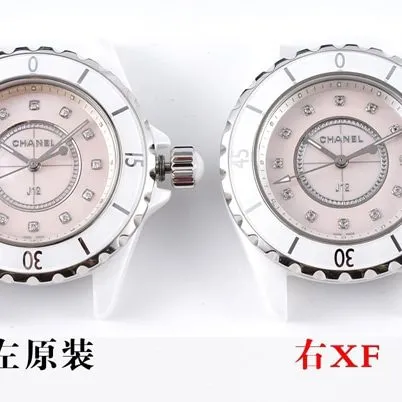XFChanelceramicJ12 series watch OEMquartz true and false comparison evaluation process comparison chart