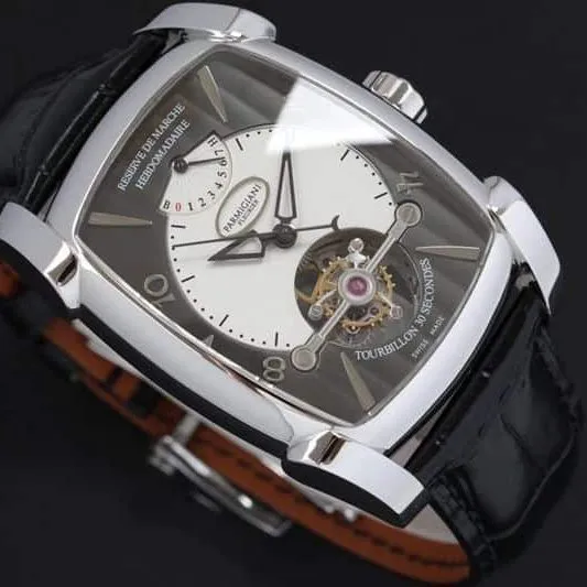 Parmigiani Fleurier watch tourbillonmovement watch front view