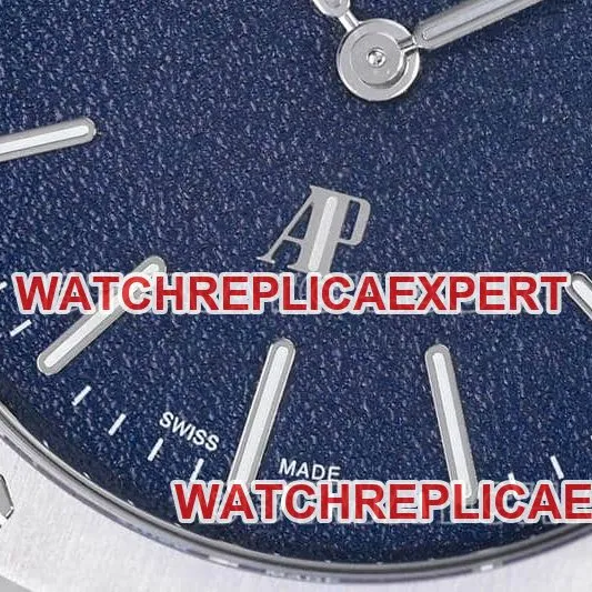ZF factory Audemars Piguet Royal Oak super A blue plate 16202 front real picture