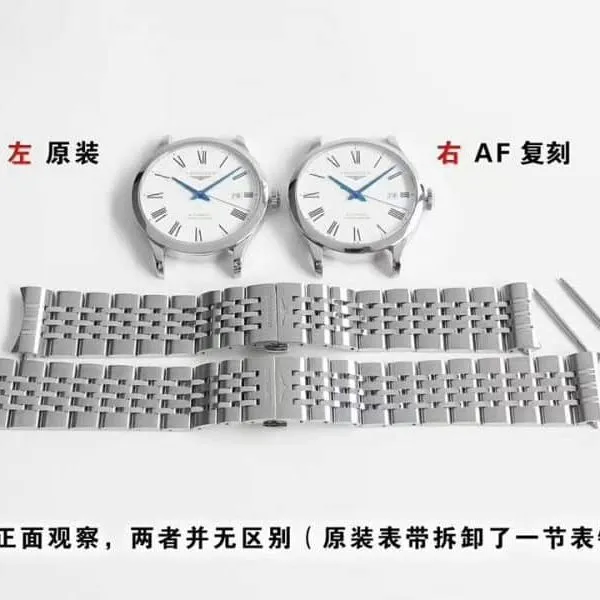 AF Longines founder L2.821.4.11.6replica watch genuine and fake evaluation thickness chart