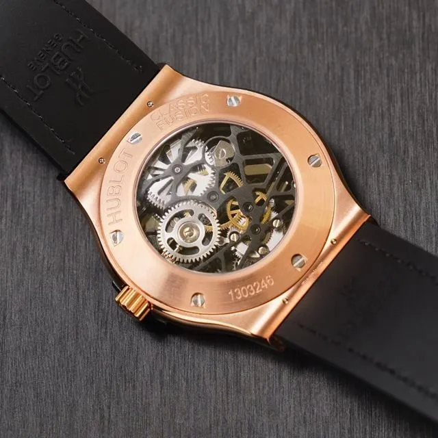 Hublot high-quality watch (Hublot) classic fusion DX-FACTORYtourbillon series watch movement picture