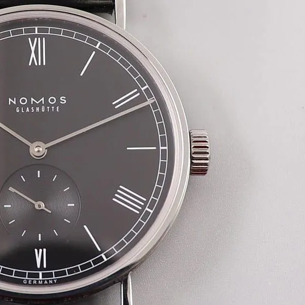 nomos watches nomos minimalist pure men's mechanical detail picture