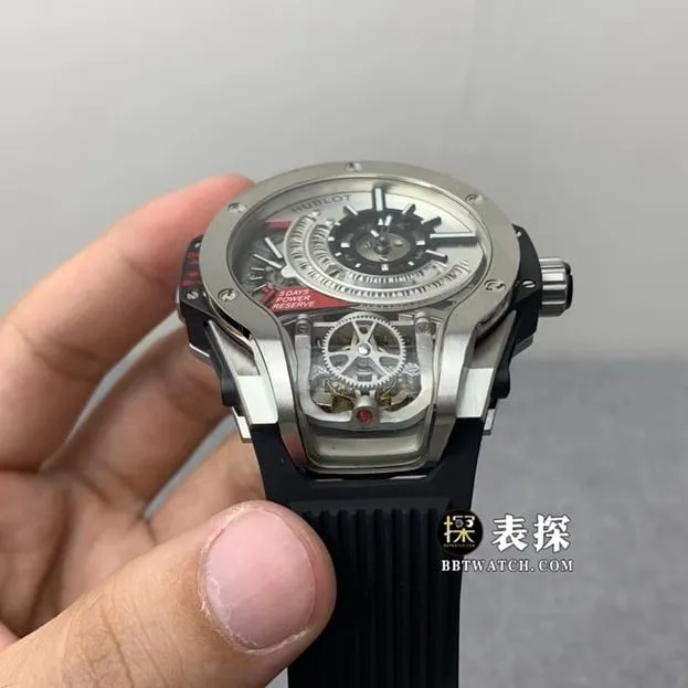 Hublot ceiling, handed down watch, front view