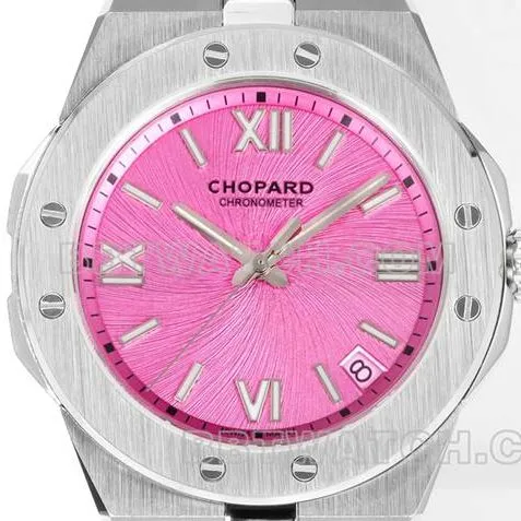 collectible watch Xueshan Aoyi GH factory Chopard powder plate 41mm caseback live photo