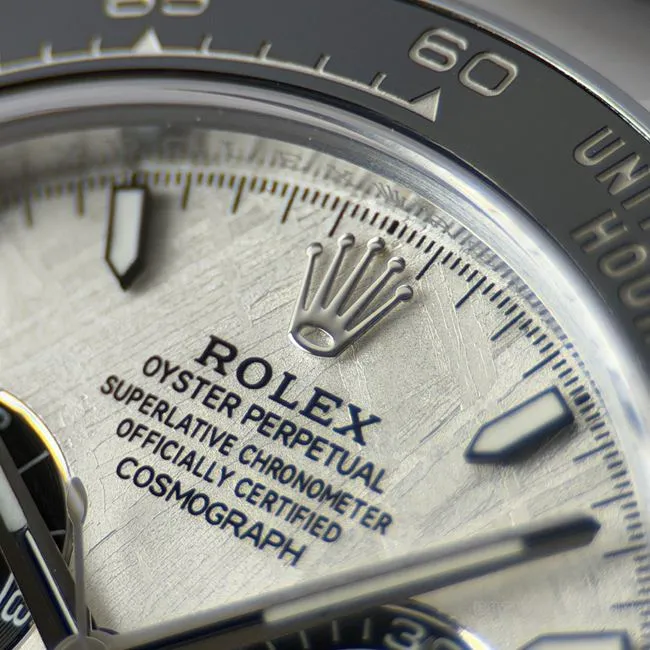 CBD Factory Rolex Watch Daytona Meteorite Disc 4131front live photo