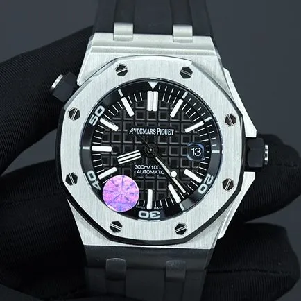 How is the quality of Audemars PiguetRoyal Oak15710ST.OO.A002CA.01? JF factory top-tier real shot analysis front view