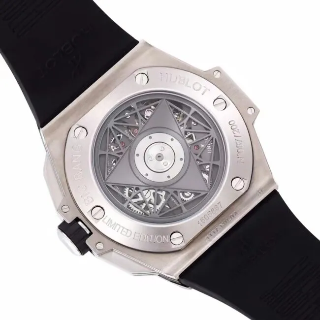 top-tier replicaBBFHUBLOTHublot watch new II tattoo second generation watch blue dial front view