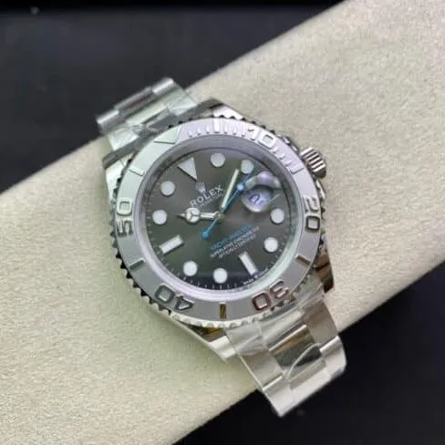Top-tier watch Rolex Yacht-Master creates glory again God-class Yacht-Master men's mechanical watch front view