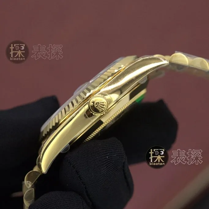 Rolex1:1replica watch, date display type watch, side view