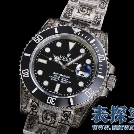 RolexBlack Submariner factory high-quality hand-carved gold men's watch_price_style picture_quality how positive