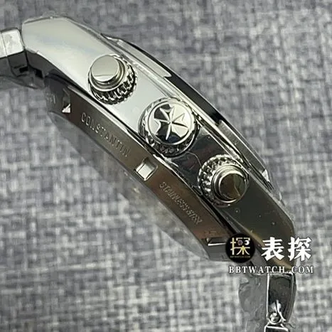 8F factory Vacheron Constantin top-tier watch men's blue dialsteel bracelet model pictures and prices front live photo