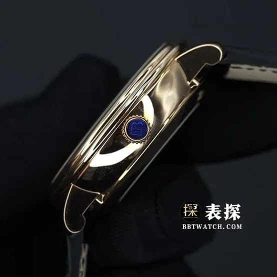 OM FactoryBlancpain classic 6654top-tier 1:1high-quality watch men's moon phase display white dialleather strap model pictures and prices front live photo