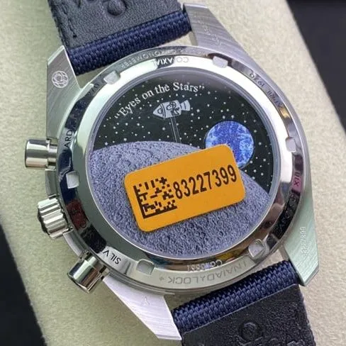 Celebrating Snoopy’s 150th anniversary Omega Speedmaster series top-tier watch movement picture