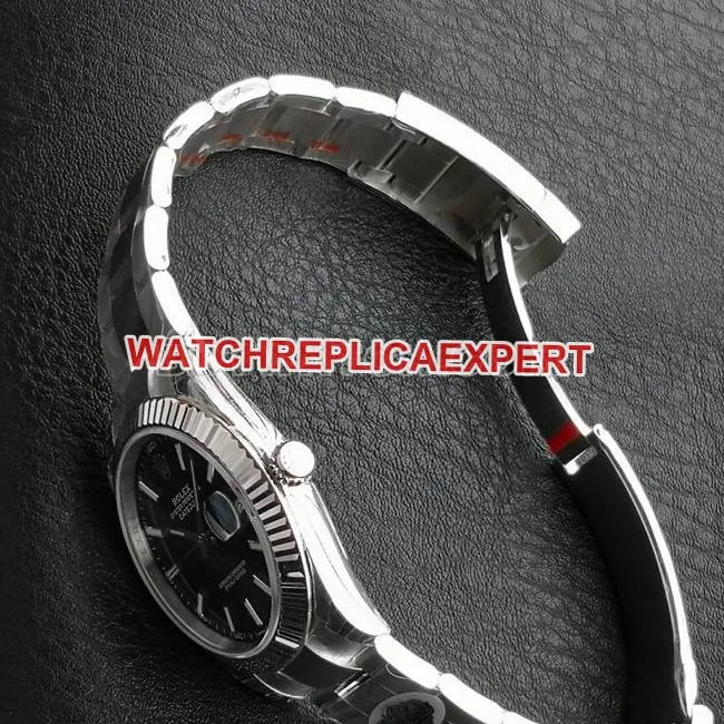 WKD Factory collectible Watches Rolex 41mm Black Dial 126331 Front Real Shot