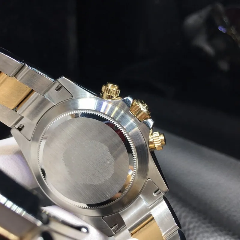 RolexrolexDaytona18Kyellow gold mechanical men's watch clasp picture