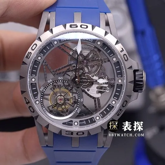 Roger Dubuis top-tier watch, BBR king watch, front live photo