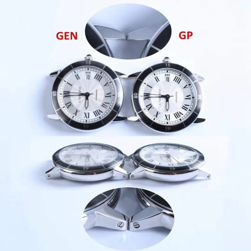 CartierRonde de Cartier series WSRN0002replica real and fake comparison evaluation detail shots
