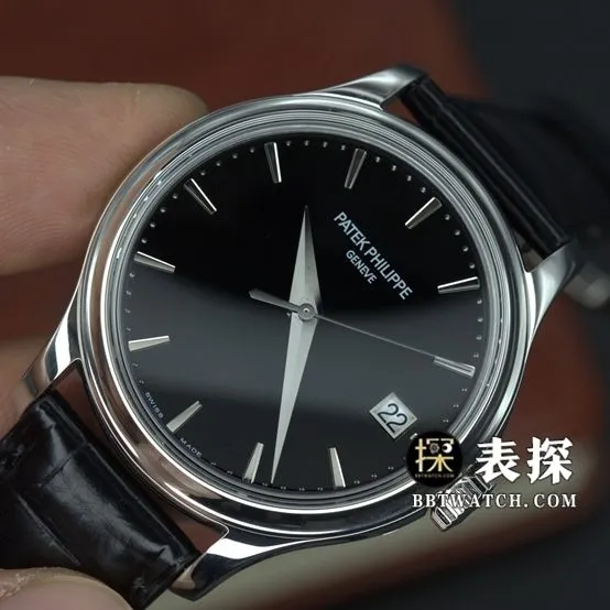 3k factory Patek Philippe classic watch 5227top-tier 1:1high-quality watch men's black dialleather strap model picture and price caseback live photo